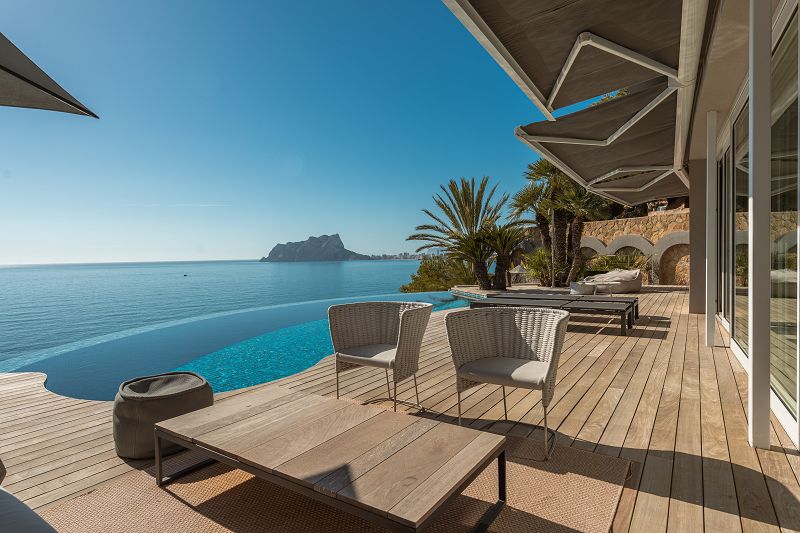 Villa en primera línea Moraira