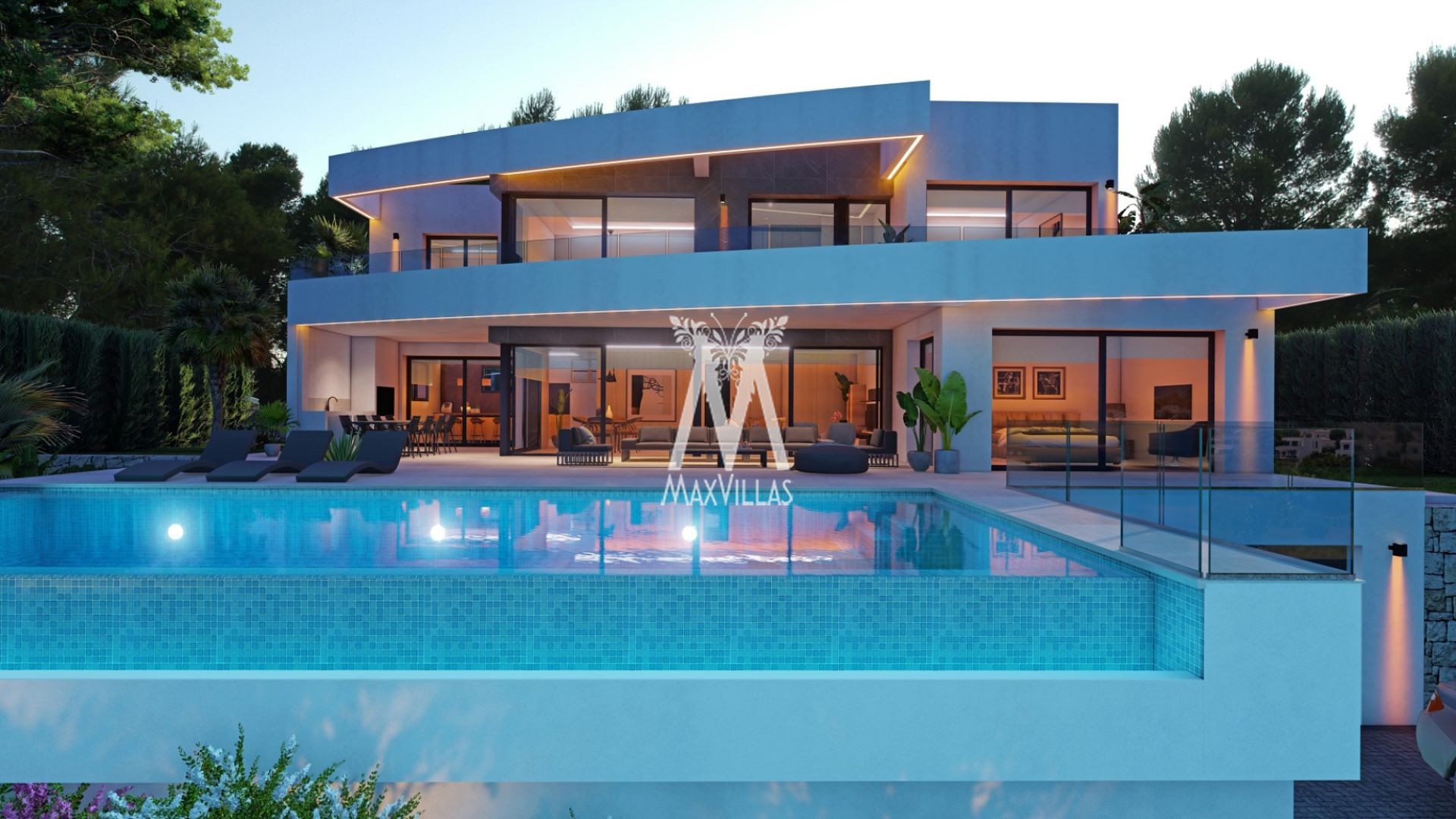 Villa Moraira Costa Blanca Noord Spanje