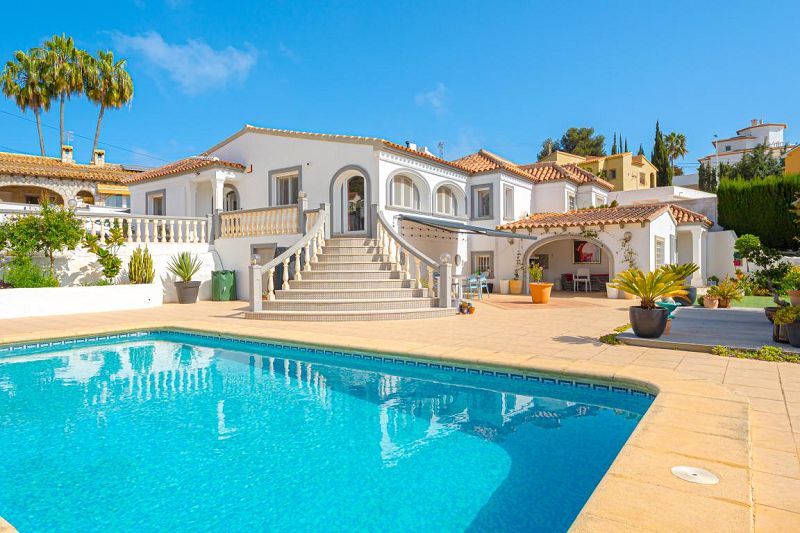 Recent gerenoveerde villa in Moraira