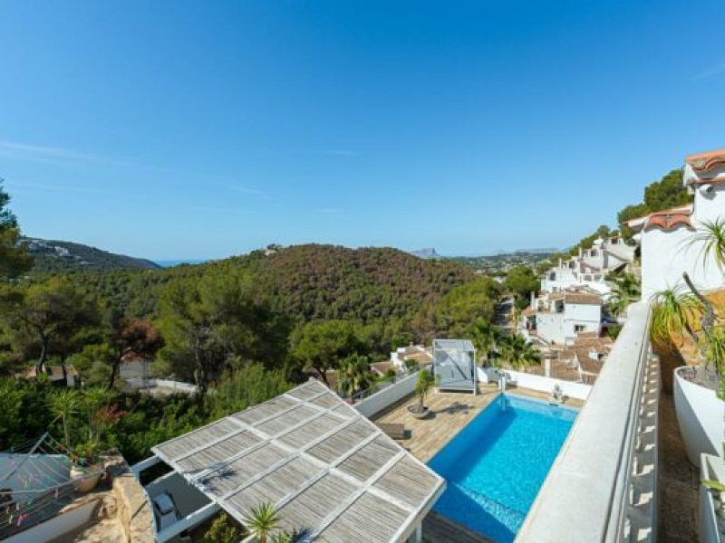 Villa met zeezicht in Moraira - Max Villas