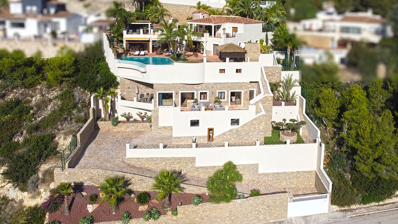 Luxury Mediterranean style villa in Calpe