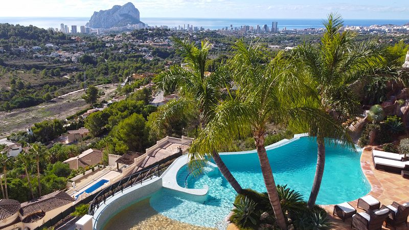 Luxury Mediterranean style villa in Calpe - Max Villas