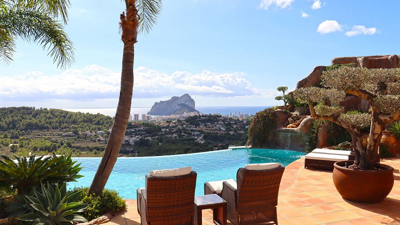 Luxury Mediterranean style villa in Calpe - Max Villas