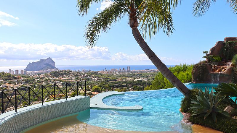 Luxury Mediterranean style villa in Calpe - Max Villas
