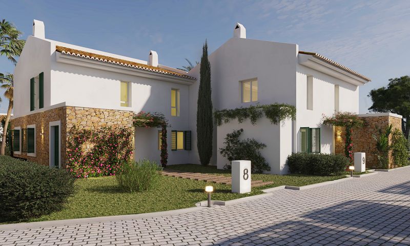 New build housing complex in Jávea