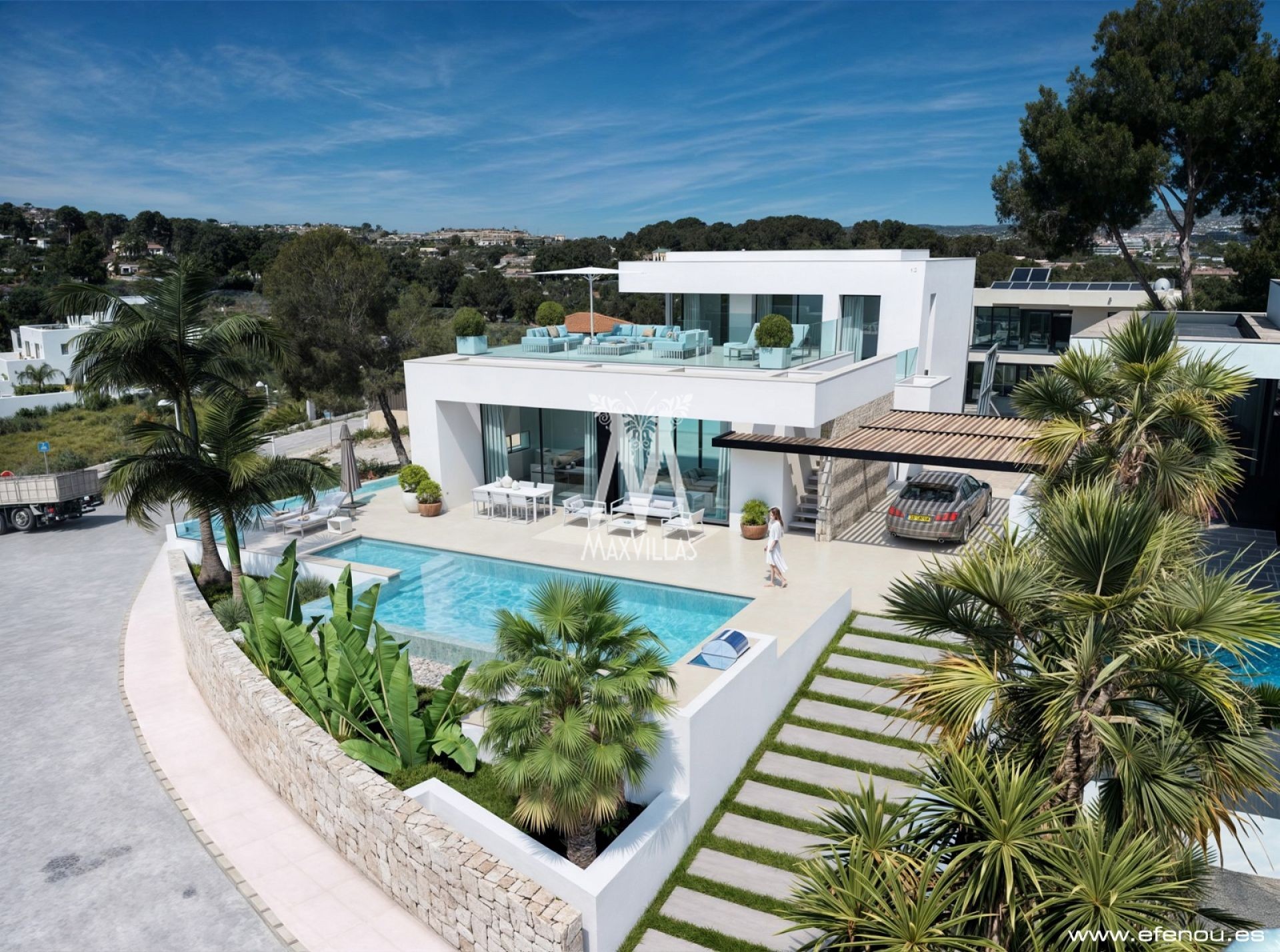 Detached Villa Moraira Costa Blanca North Spain