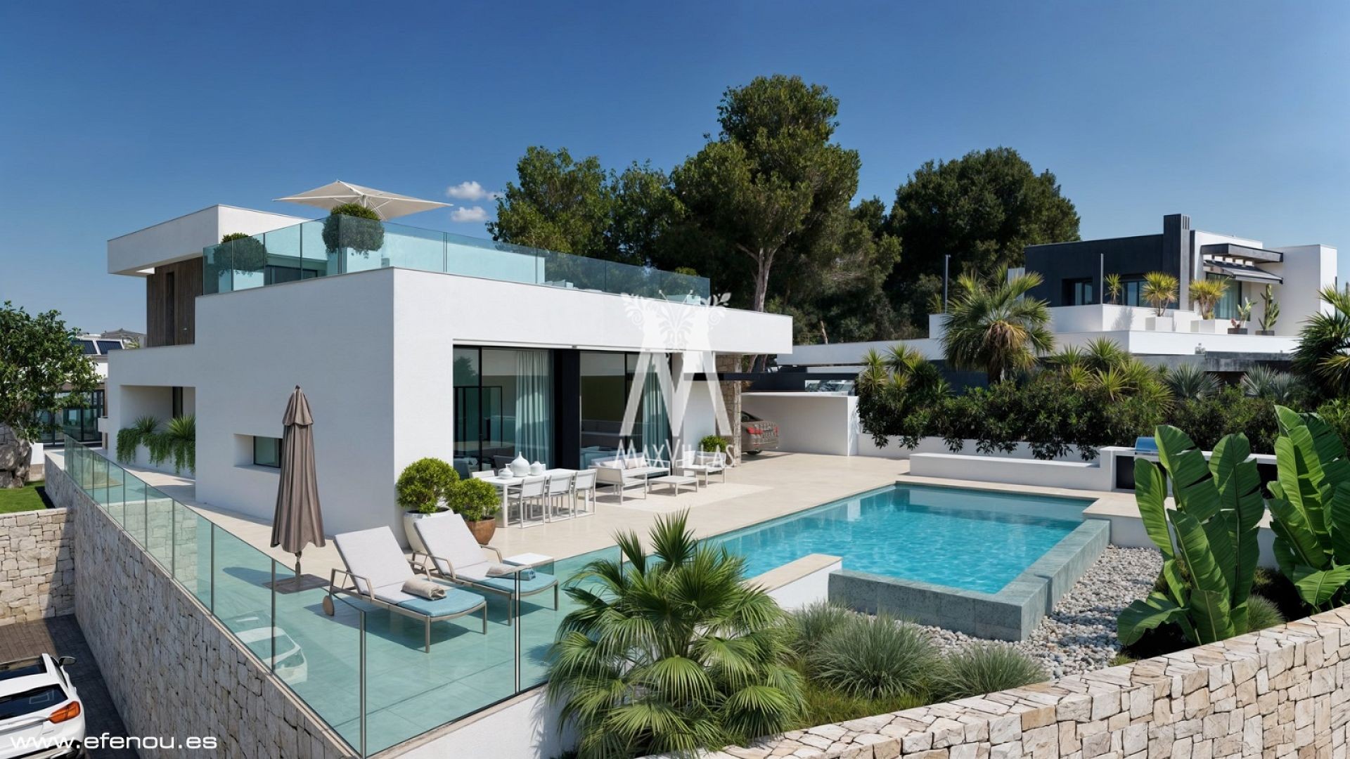 Detached Villa Moraira Costa Blanca North Spain