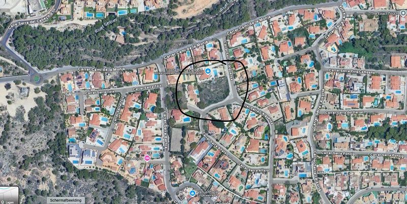 Terrain Patrax 1740 m2