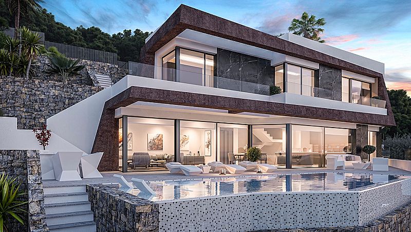 Villa à Calpe - Nouvelle construction - Max Villas