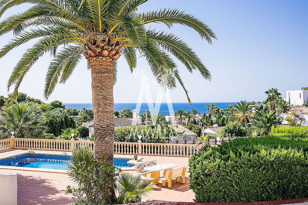 Villa con appartement, belle vue mer, La Fustera Benissa - Max Villas